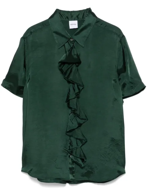 ASPESI camisa con volantes