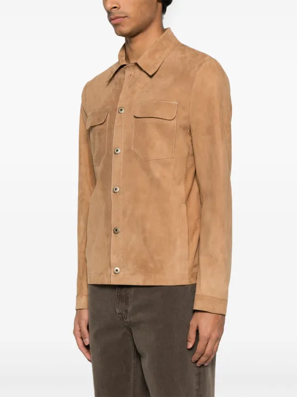 ジャケット Salvatore Santoro Jackets Beige Leather jacket SALVATORE SANTORO Beige size 42 IT in Leather