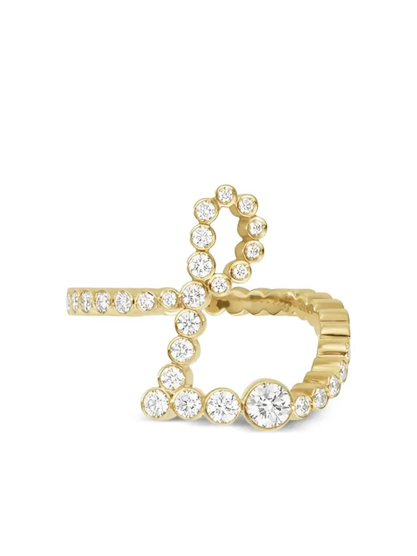 Sophie Bille Brahe 18CT Yellow Gold Ensemble L Diamond Ring