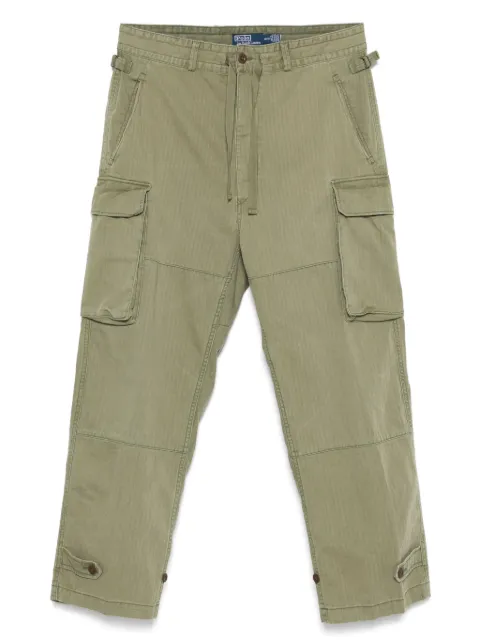 Polo Ralph Lauren pantalones cargo con motivo pied de poule