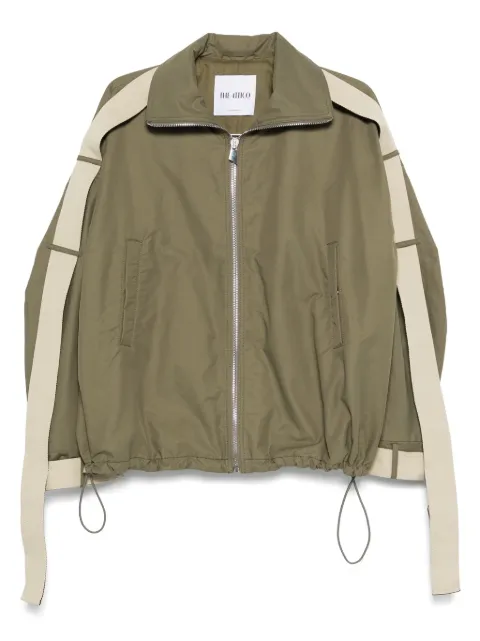 The Attico string-detail bomber jacket