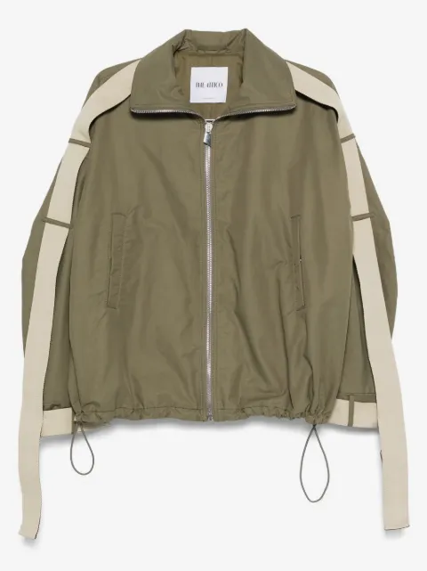 The Attico string-detail bomber jacket