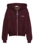 The Attico zip-up hoodie - Purple