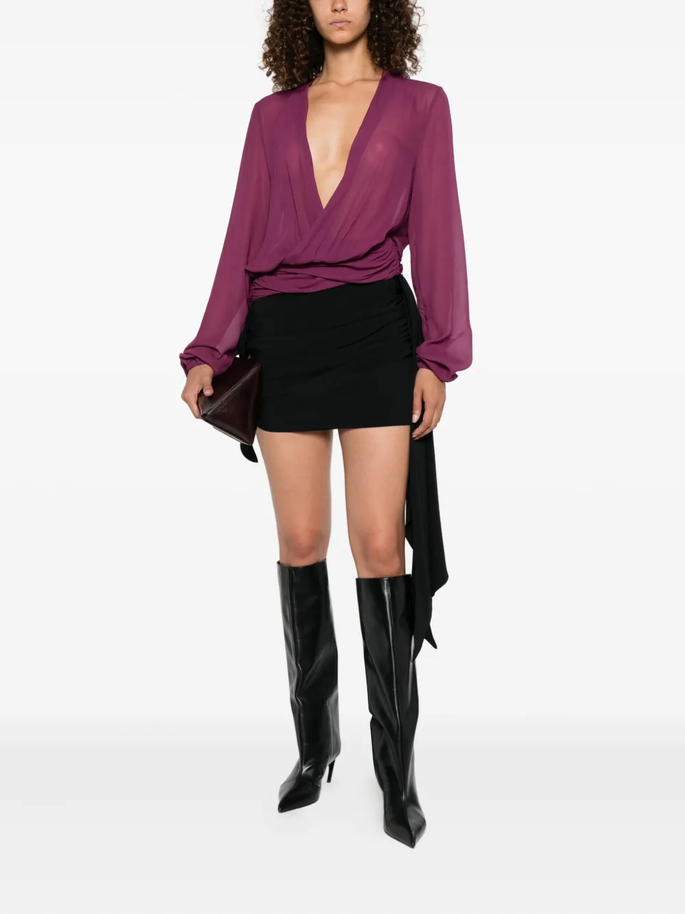 The Attico V-neck blouse | Blouses | Image 2