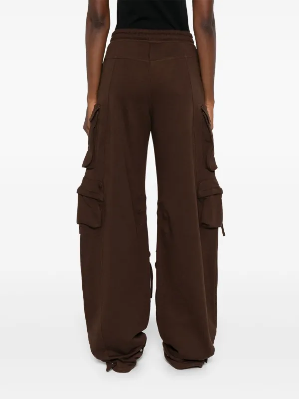 パンツ THE ATTICO Woman Pants Brown 250WCP00198DDC093AA 064 The Attico Fern Cargo Pants | Brown | FARFETCH