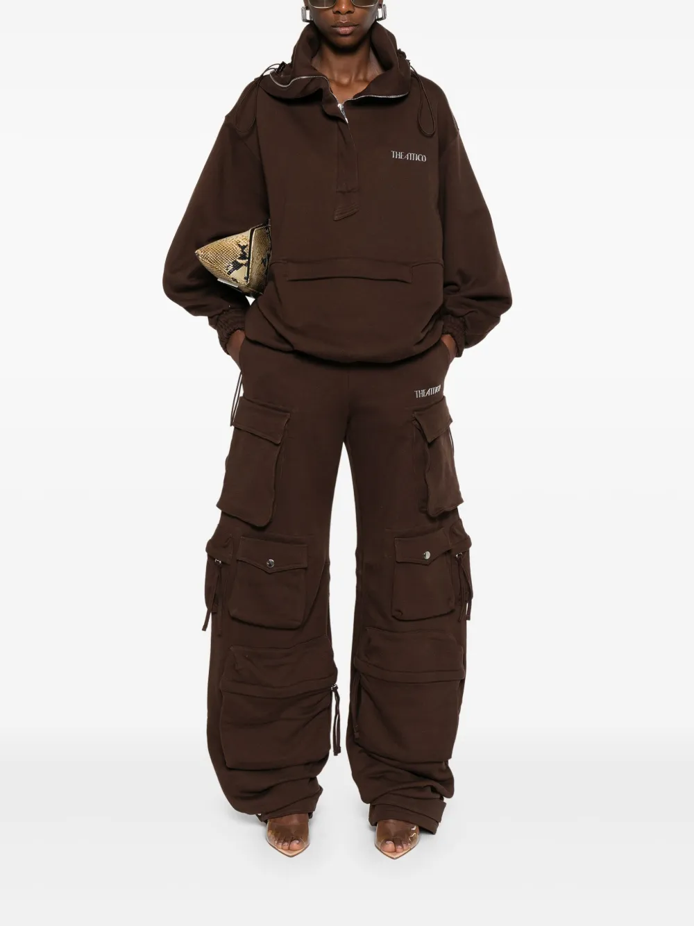 The Attico Fern cargo pants Bruin