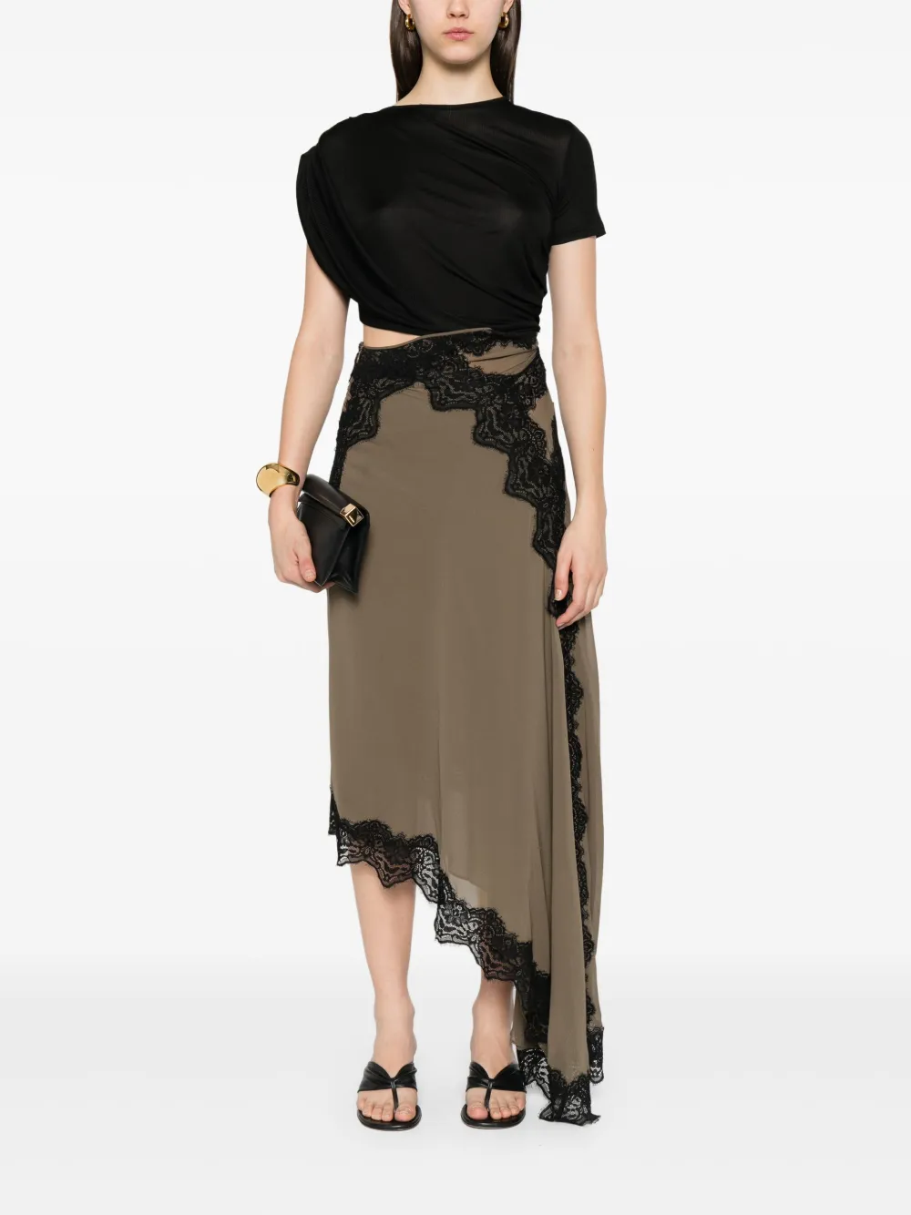 Christopher Esber asymmetric-design midi dress | Evening Dresses | Image 2