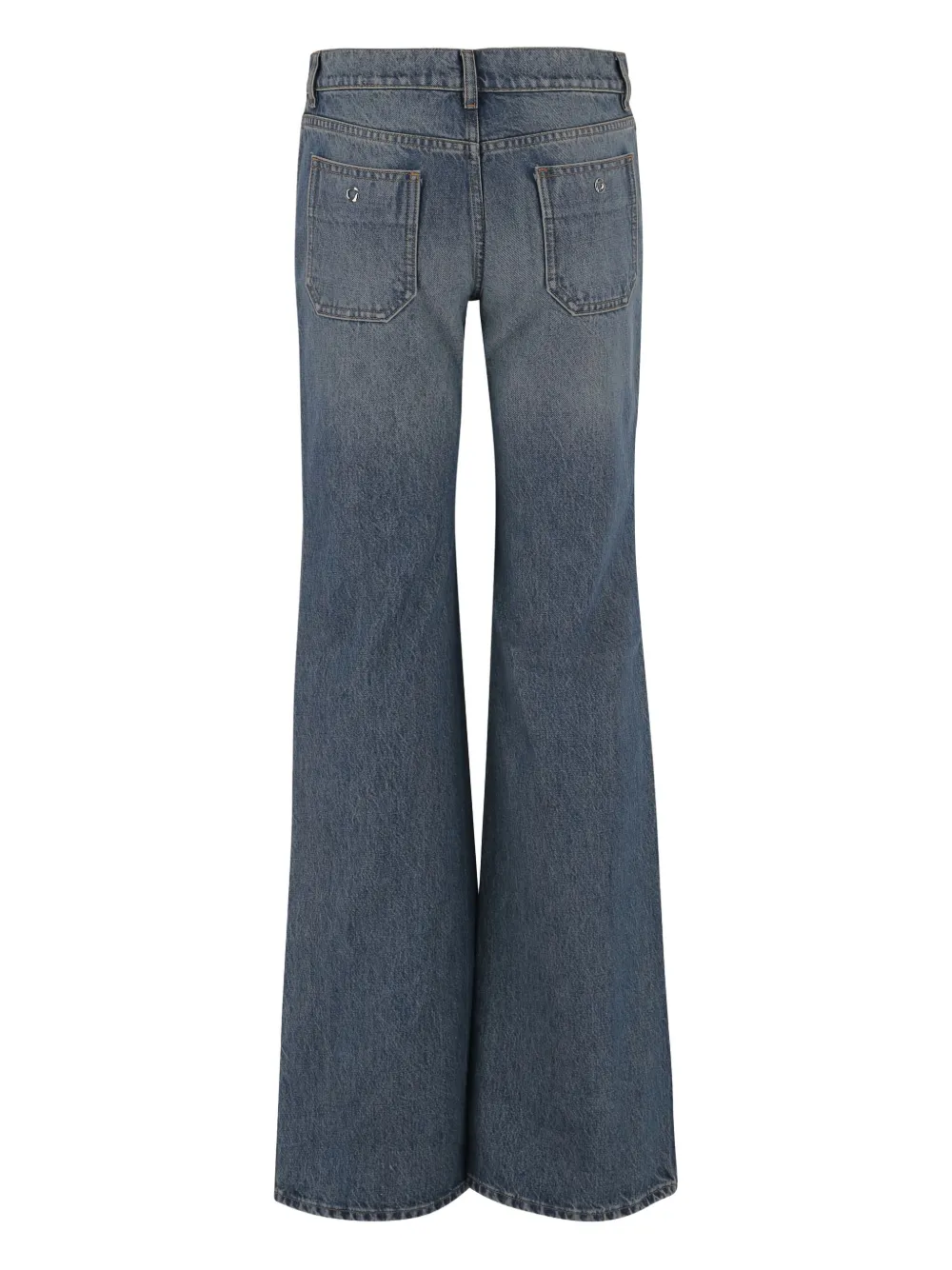 Coperni cotton flared jeans - Blauw