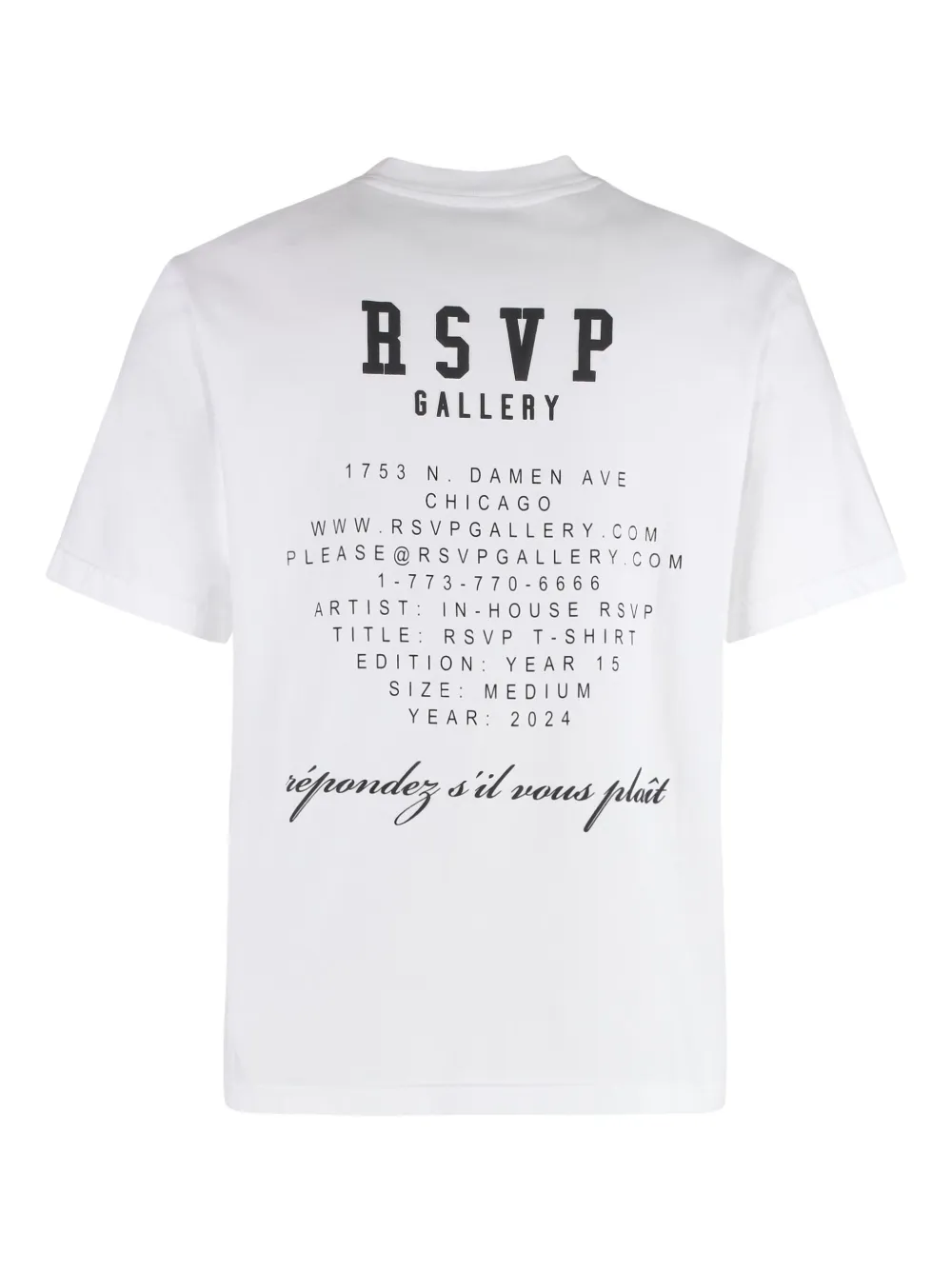 AGOLDE x RSVP Gallery cotton T-shirt - Wit