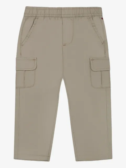 Tommy Hilfiger Junior pantalones cargo con diseño recto