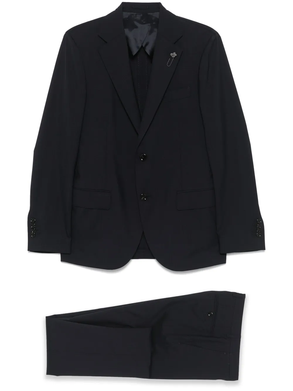 Lardini traje con botones | azul | Image 1