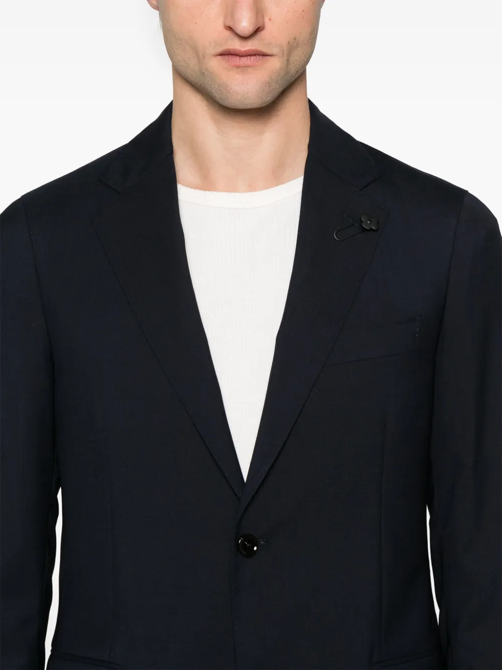 Lardini Wollen pak Blauw