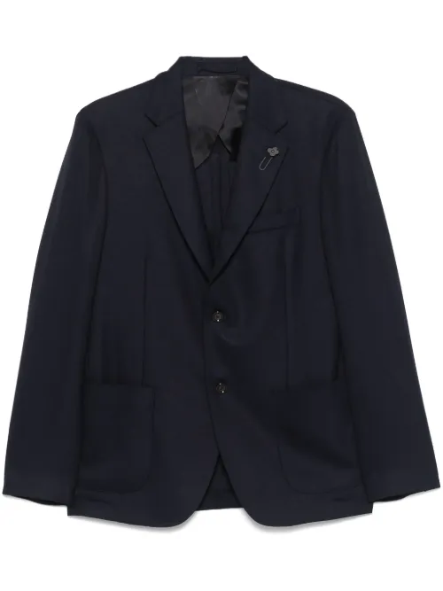 Blazer à design texturé - Lardini - Modalova