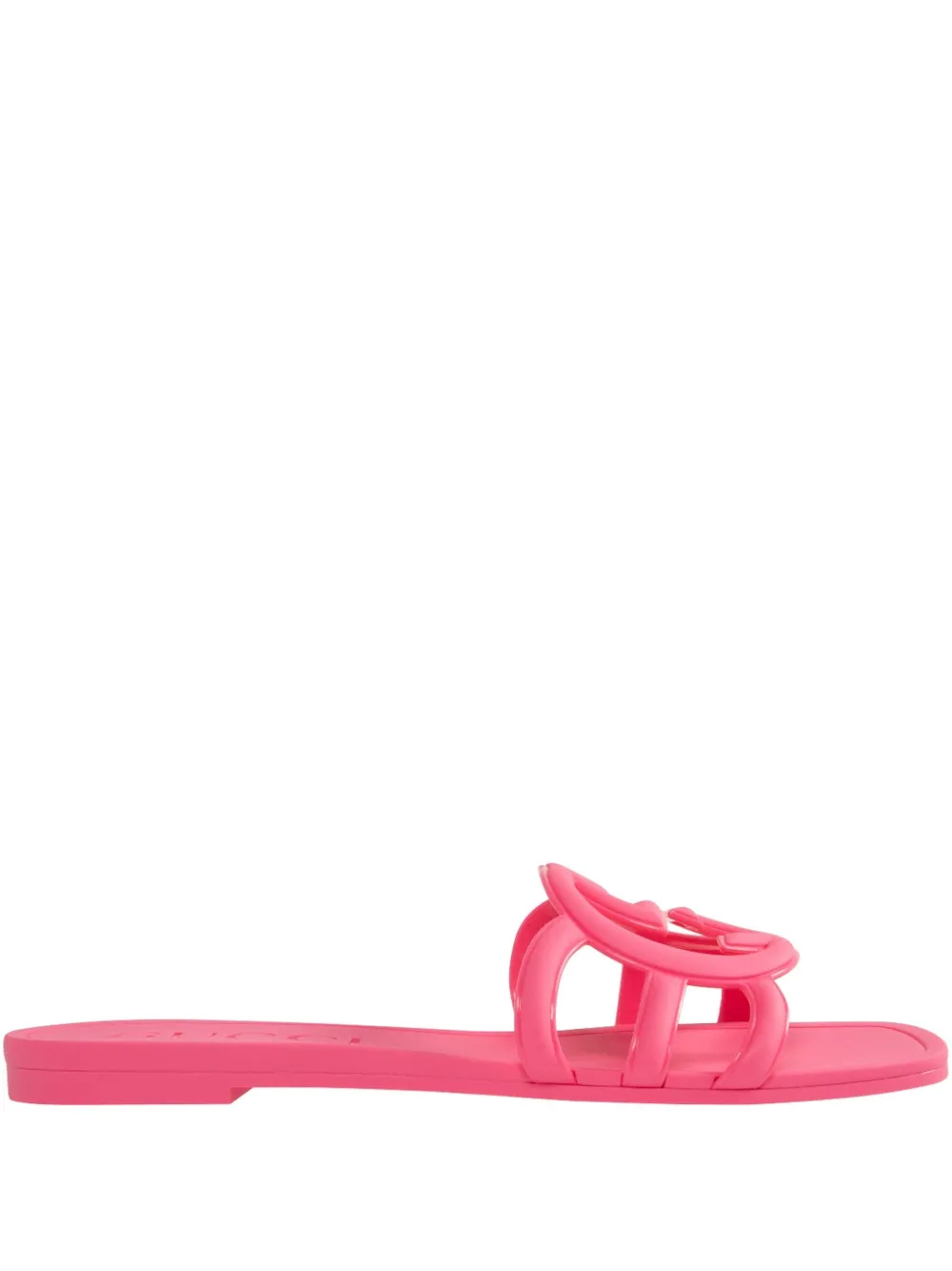 Gucci Interlocking G Sandals In Pink