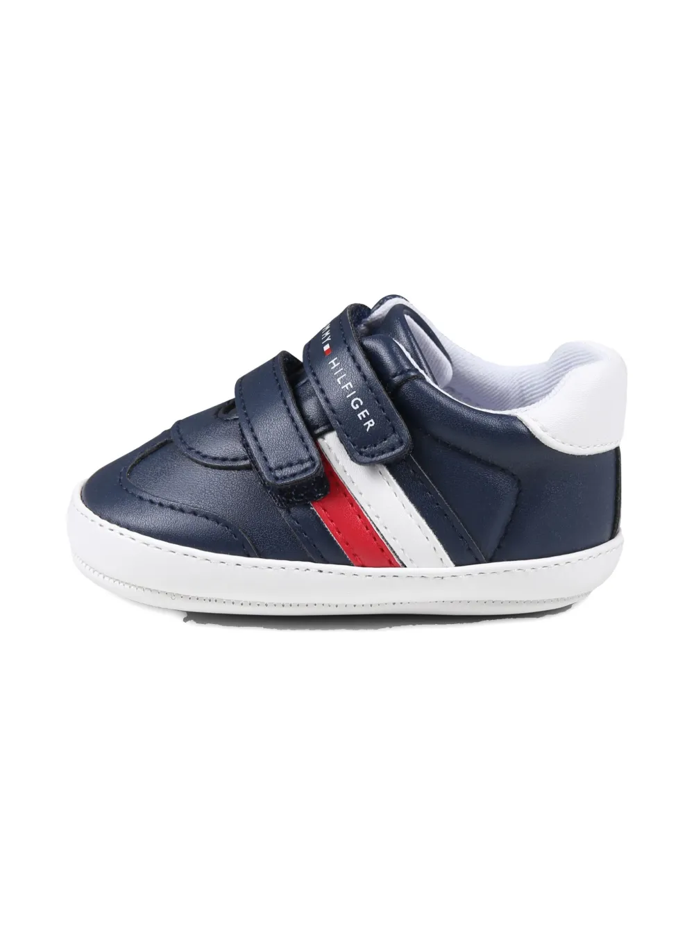 Shop Tommy Hilfiger Junior Tommy Junior Trainers In Blue