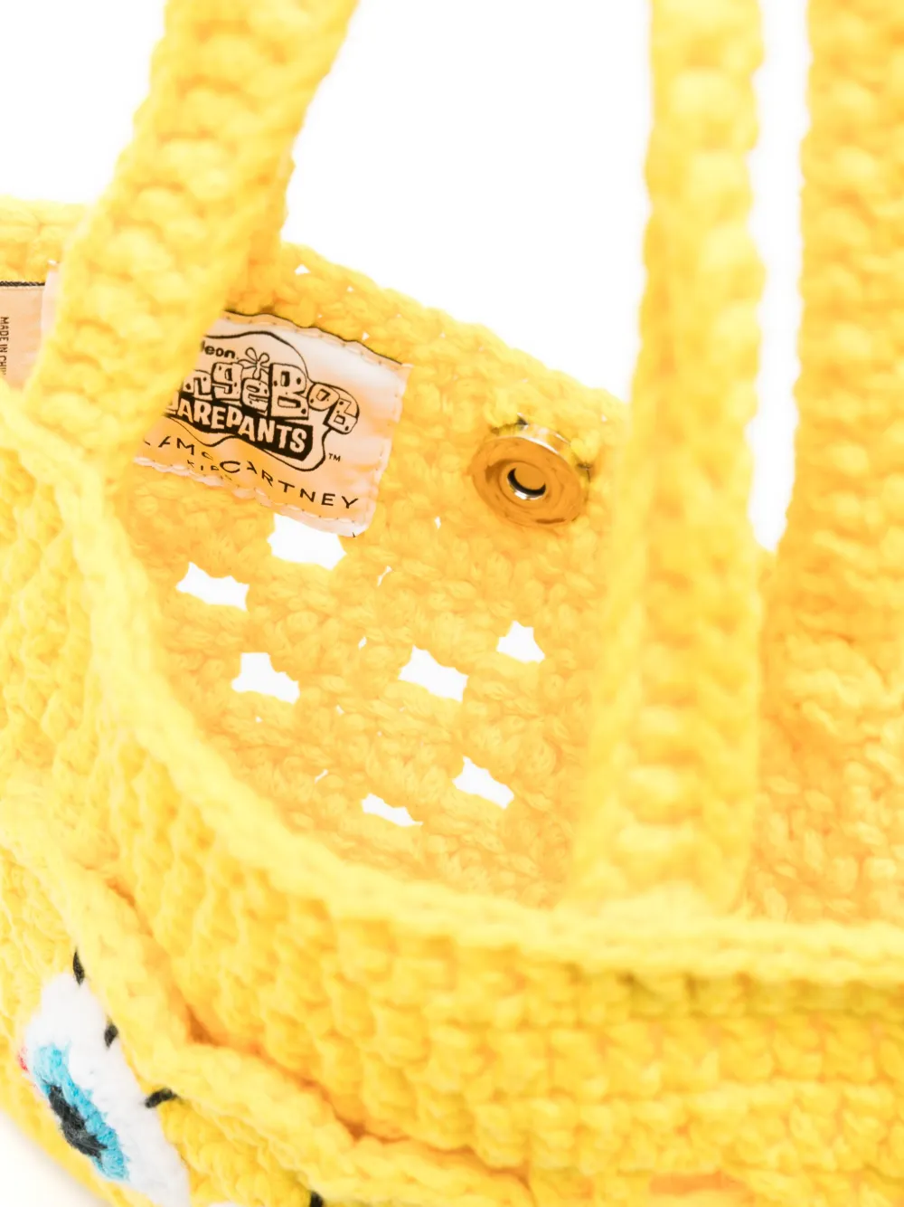 Stella McCartney Kids x Nickelodeon Spongebob shopper Geel