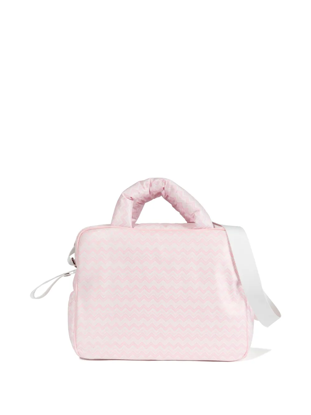 Missoni Kids zig-zag changing bag - Roze