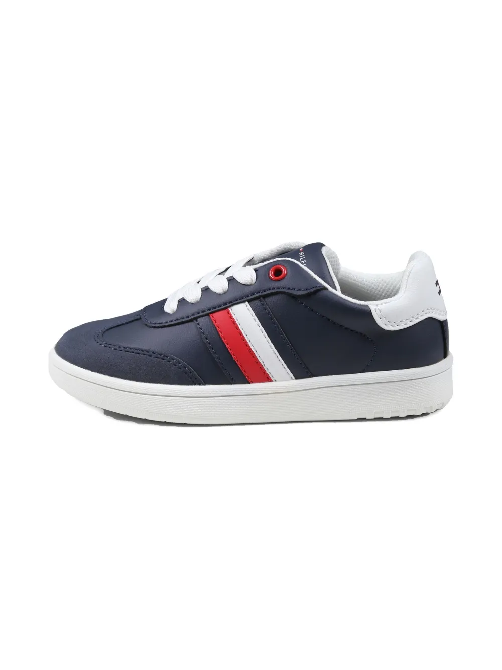 Tommy Hilfiger Junior Flag Mixed Trainers In Blue