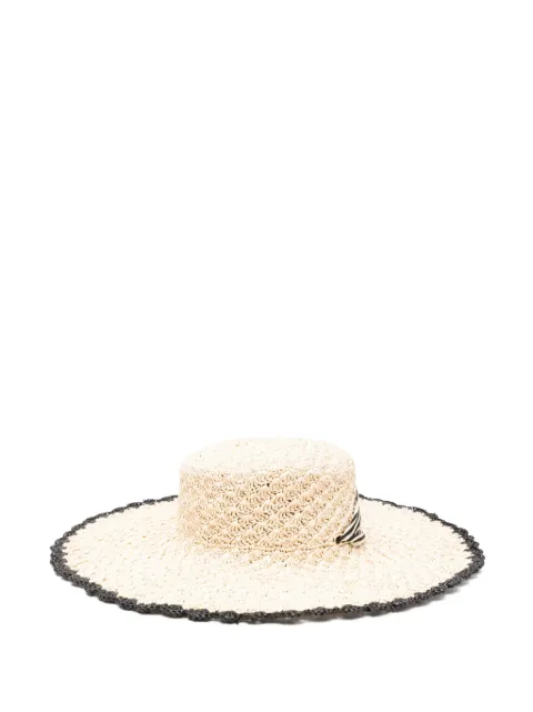 ZIMMERMANN raffia tipped sun hat 