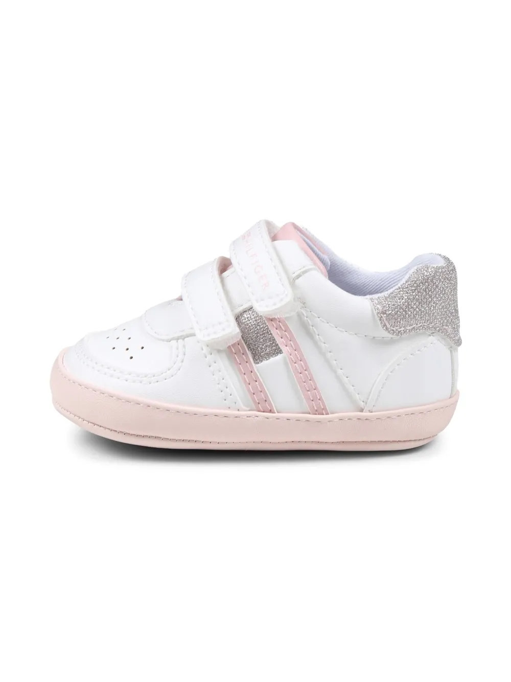 Tommy Hilfiger Junior touch-strap sneakers White