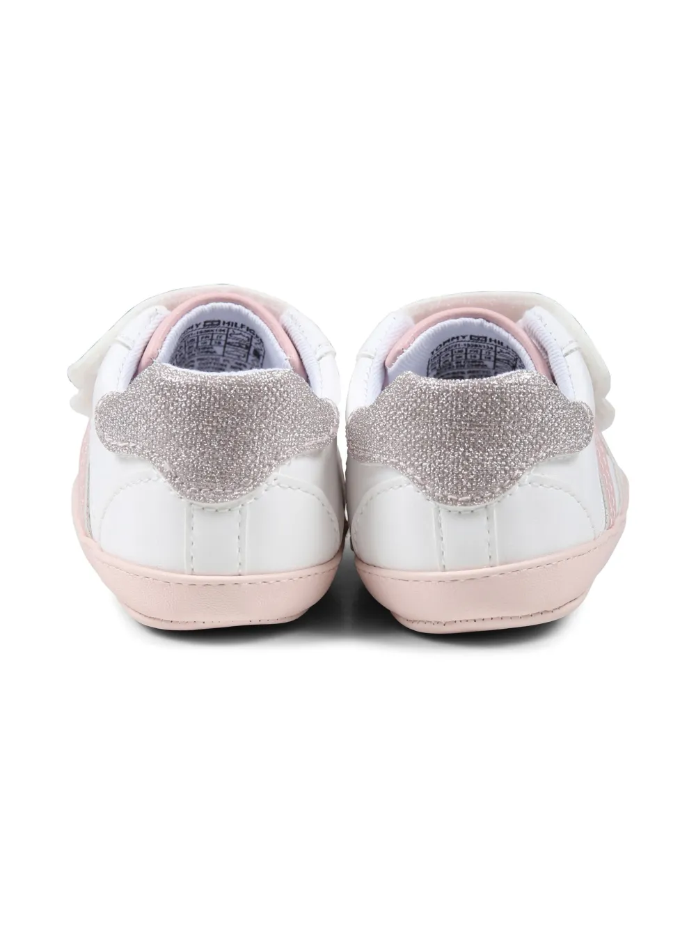 Tommy Hilfiger Junior touch-strap sneakers White