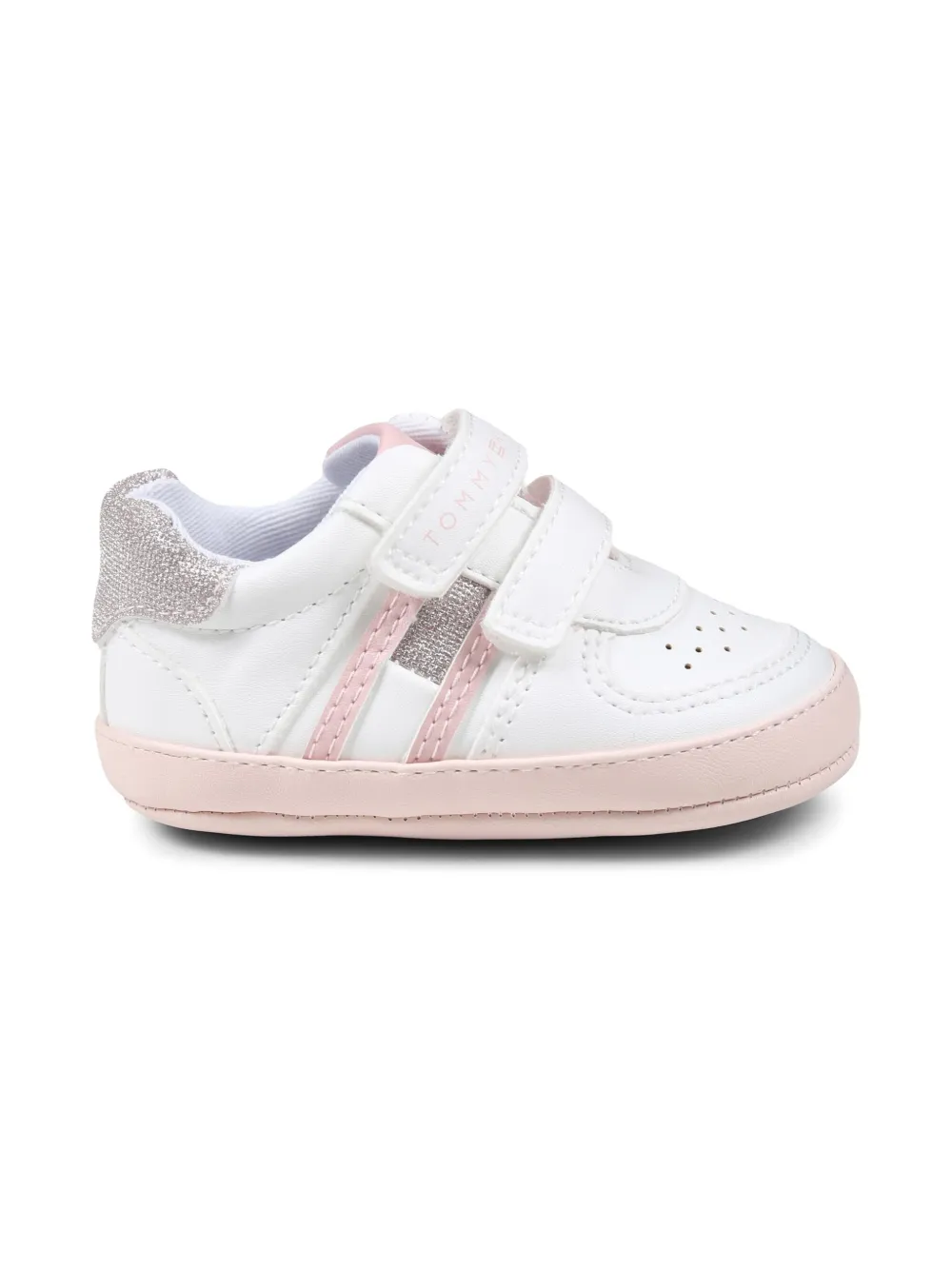 Tommy Hilfiger Junior touch-strap sneakers White