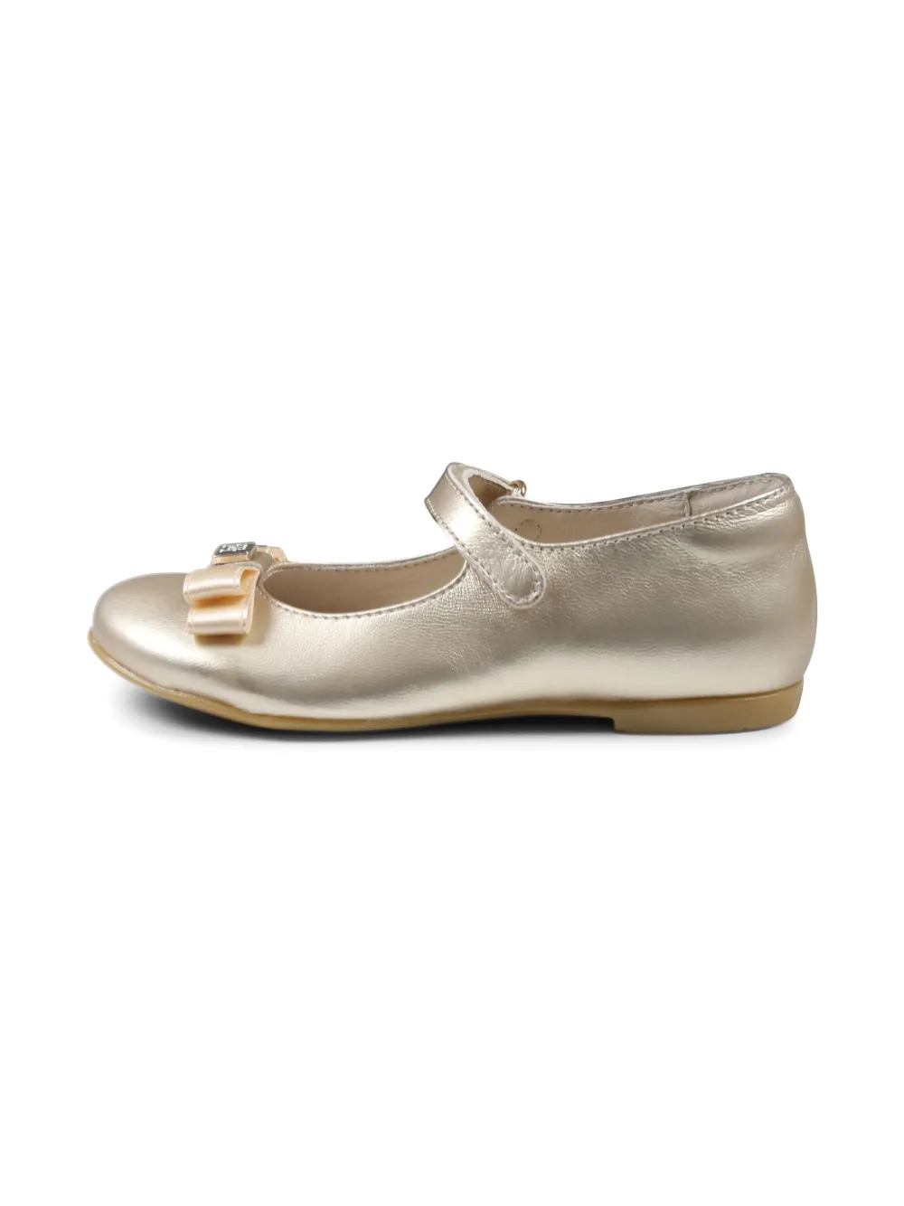 Tommy Hilfiger Junior Ballerina's met strikdetail Goud