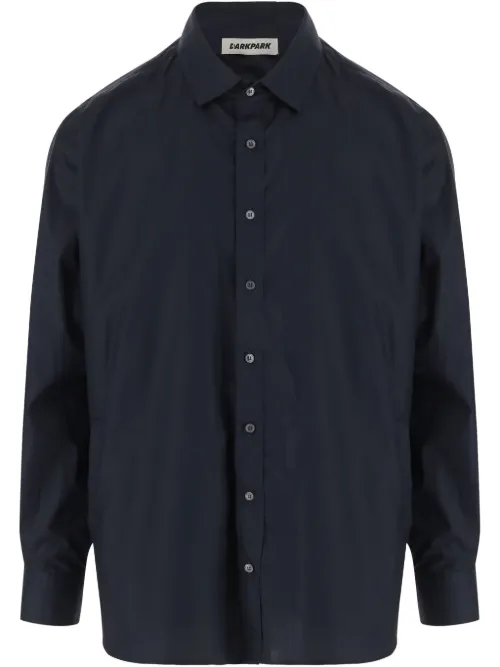 DARKPARK chemise en coton - Bleu - DARKPARK - Modalova