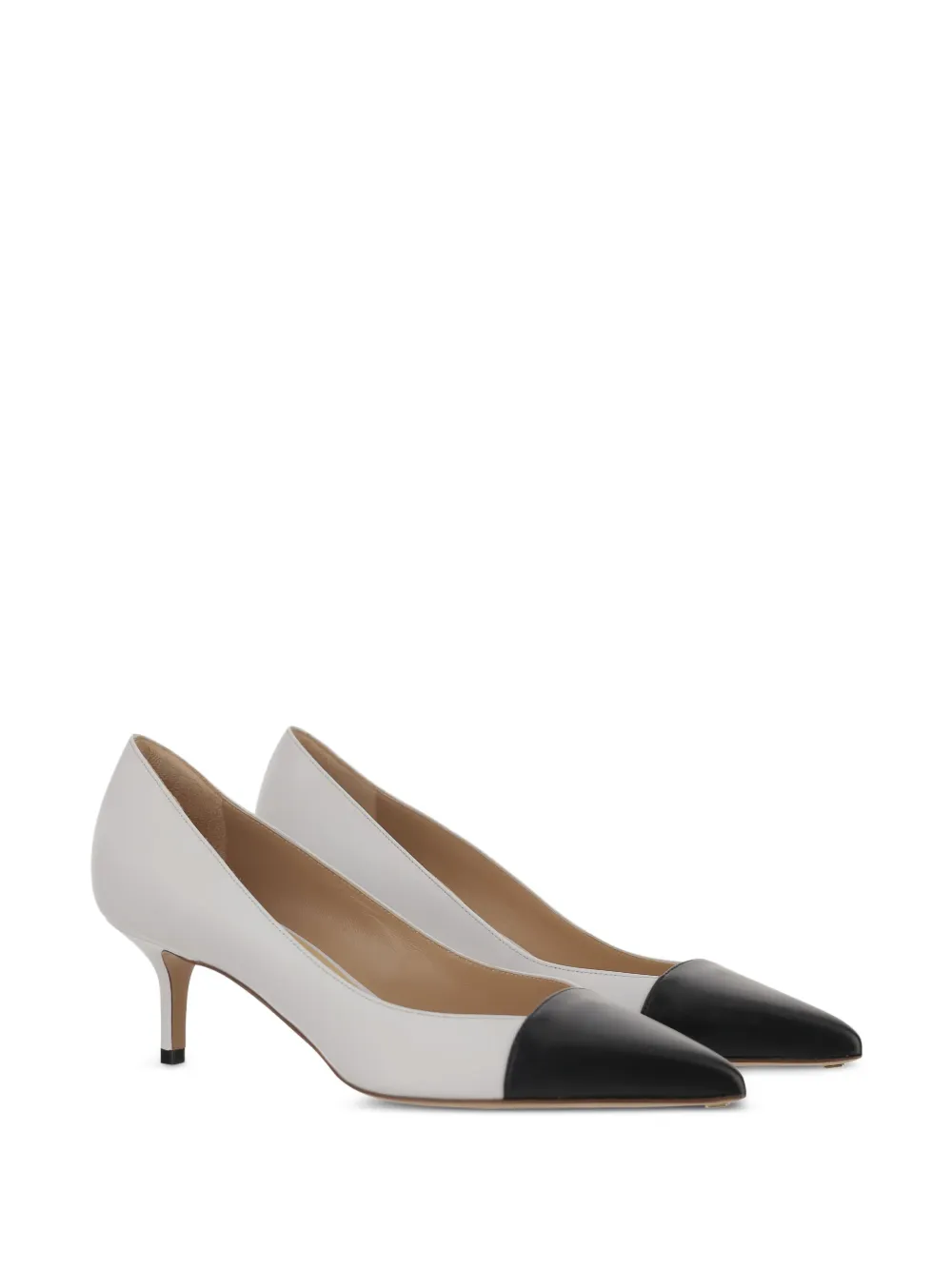 Francesco Russo leather pumps - Wit