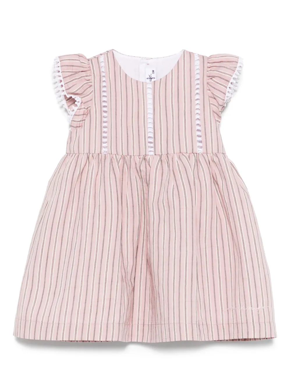Il Gufo striped dress | Pink | Image 1