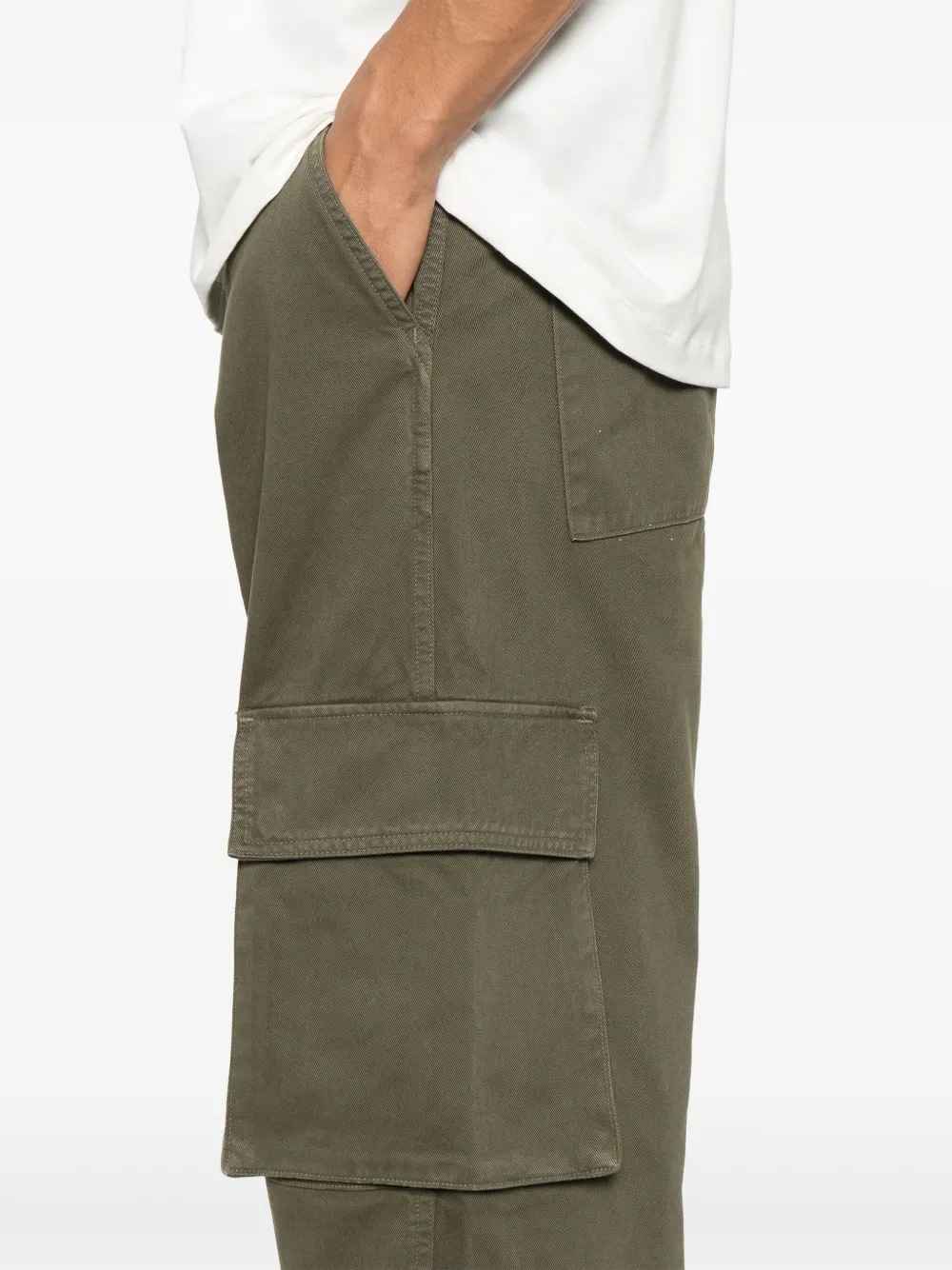 AGOLDE x RSVP Gallery katoenen cargo broek Groen