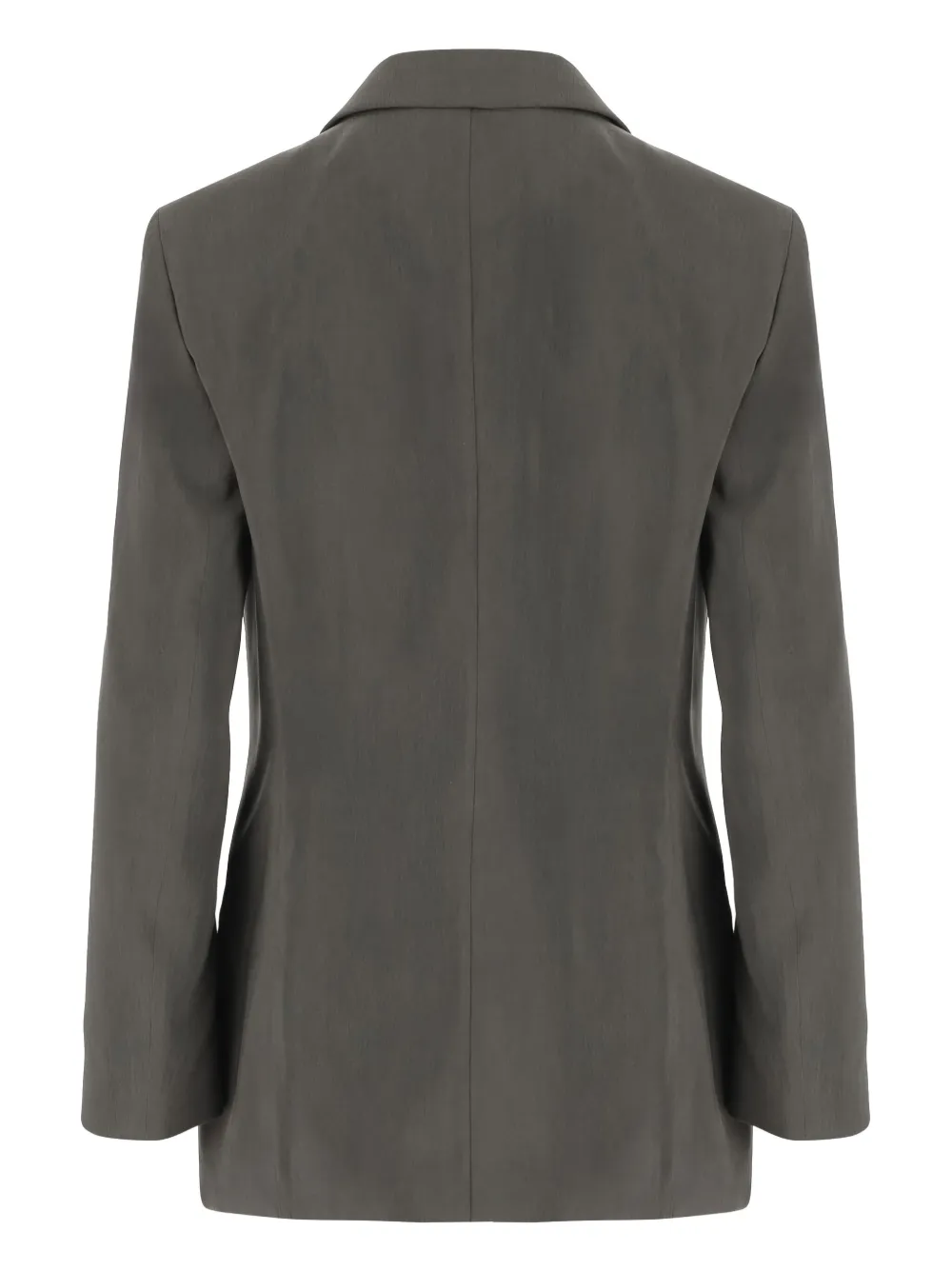 Giorgio Armani single-breasted blazer - Grijs