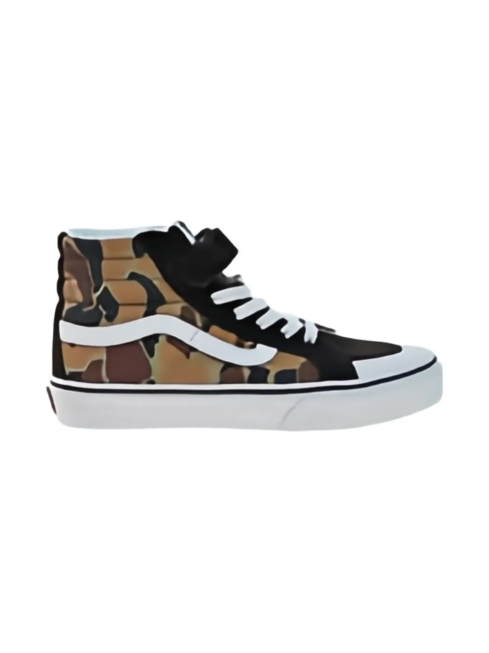 Vans Kids Sneakers Sk8-Hi "Chocolate Torte/True White" - Nero