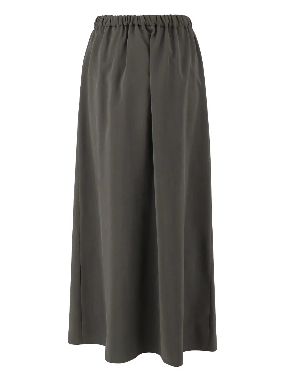 Giorgio Armani silk-blend skirt - Groen