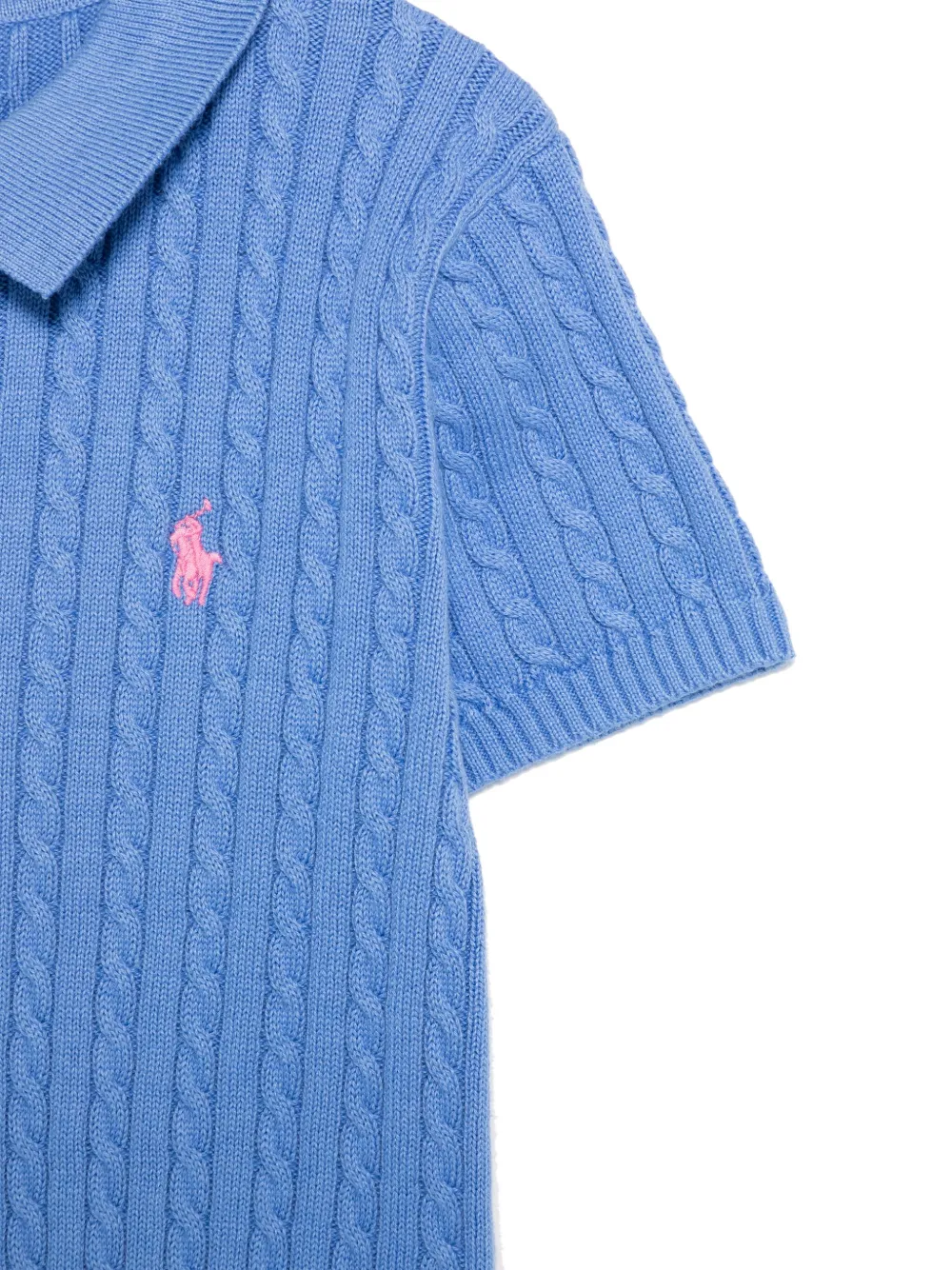 POLO RALPH LAUREN KIDS Poloshirt met borduurwerk Blauw