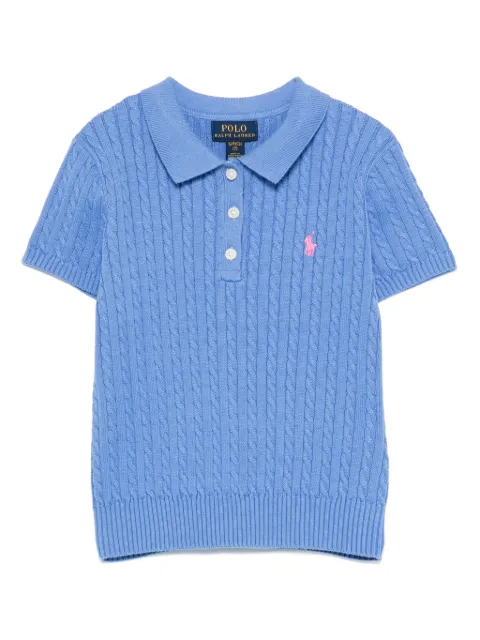 POLO RALPH LAUREN KIDS قميص بولو بتطريز 'بولو بوني'