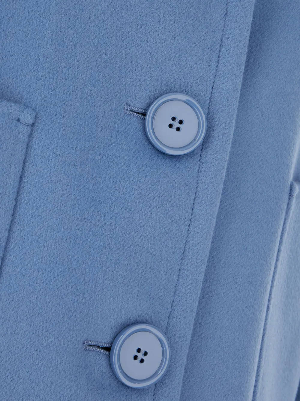 'S Max Mara Wollen jas Blauw