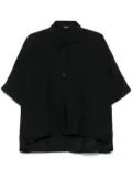 Rundholz linen shirt - Black