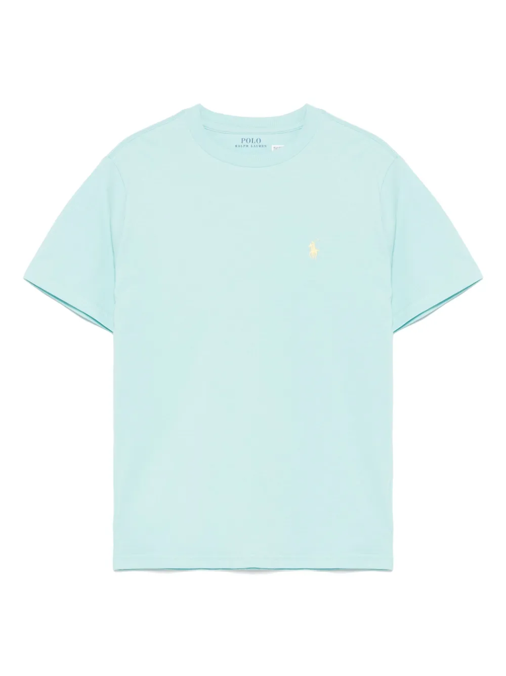 POLO RALPH LAUREN KIDS T-shirt met geborduurd logo Blauw