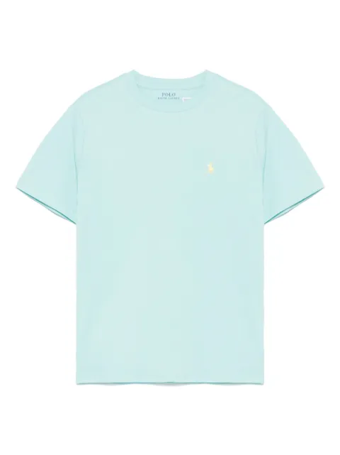 POLO RALPH LAUREN KIDS logo-embroidered cotton T-shirt
