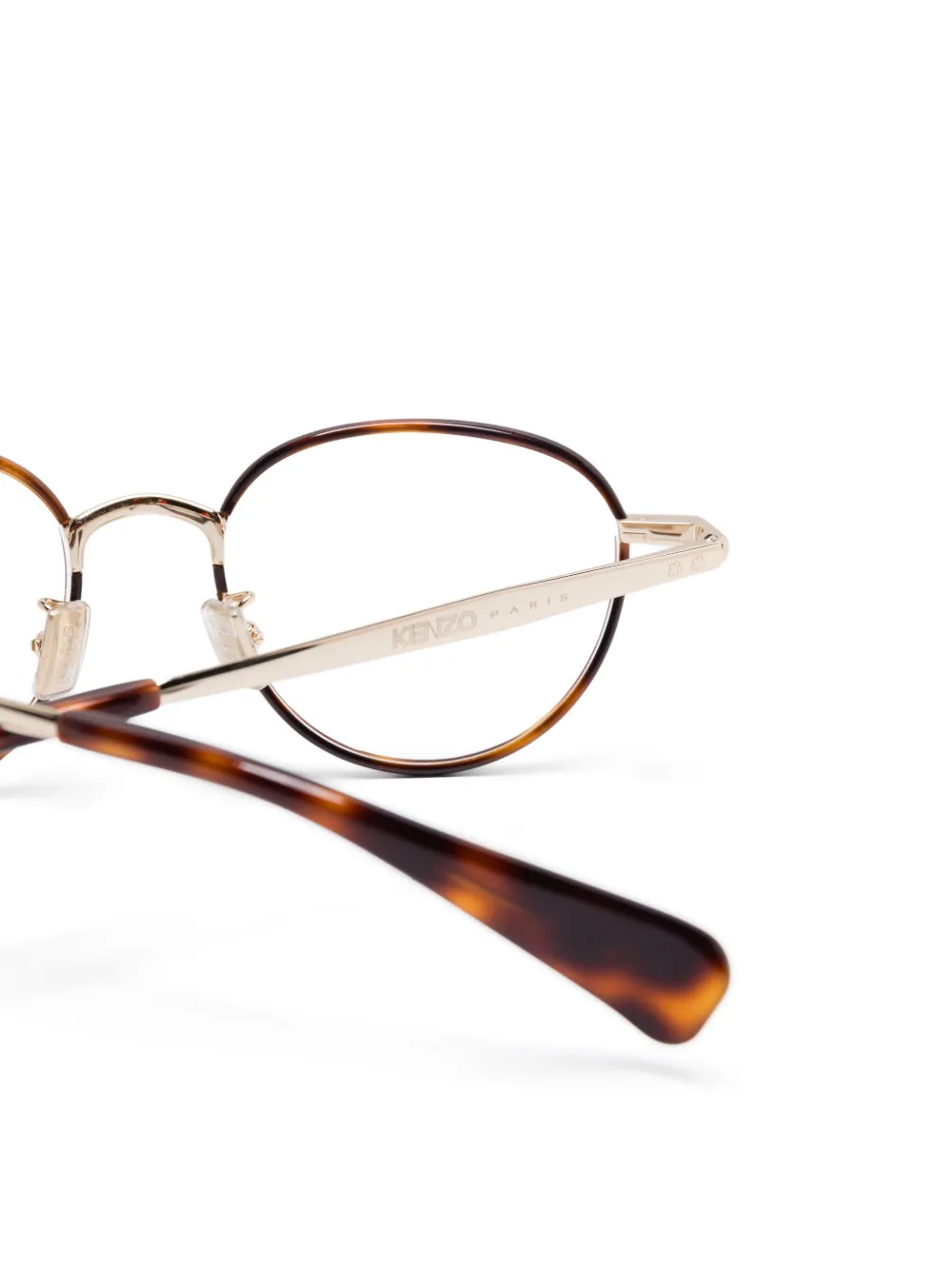 Kenzo Bril met ovalen montuur Bruin