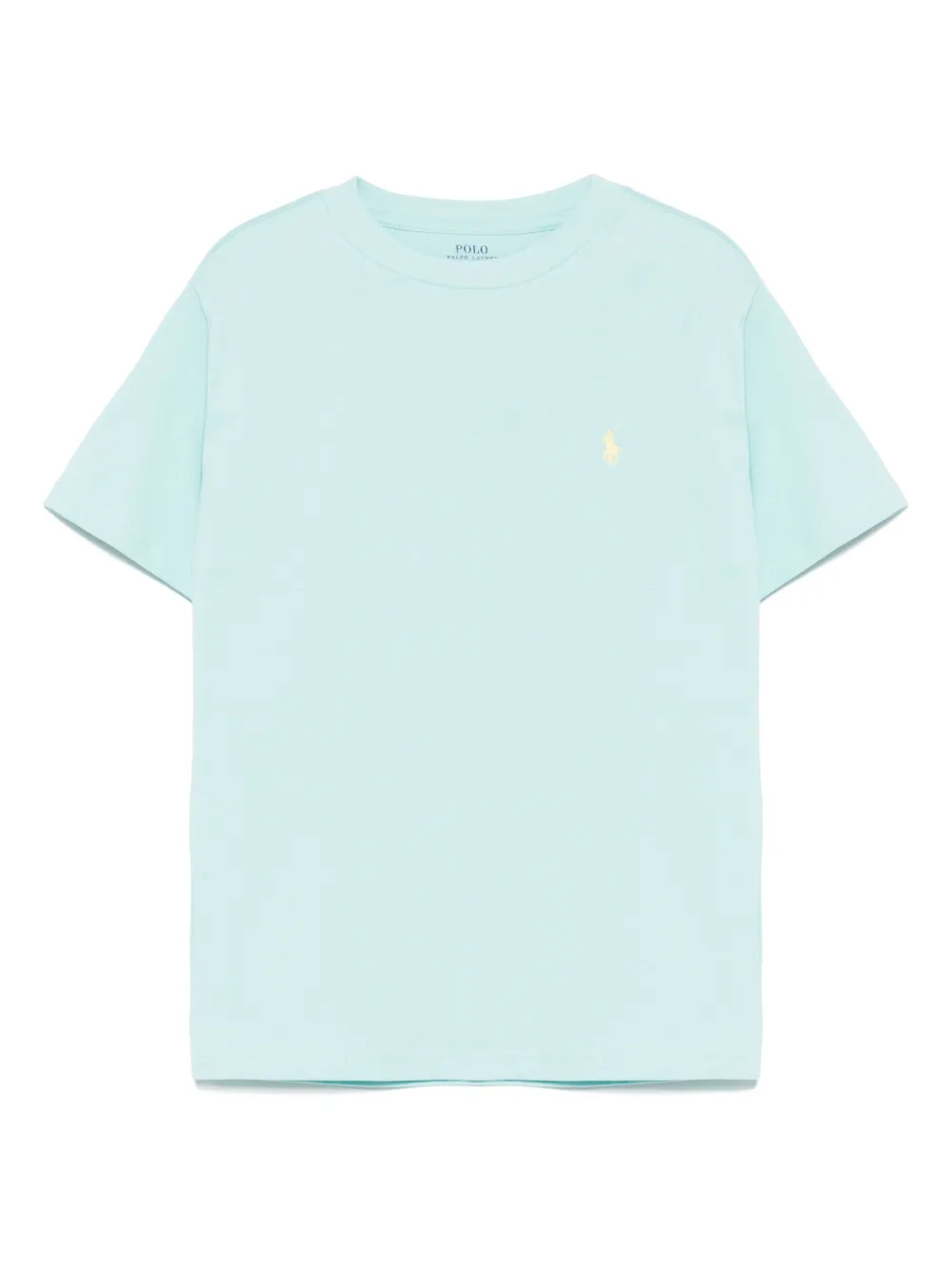 POLO RALPH LAUREN KIDS T-shirt met geborduurd logo Blauw