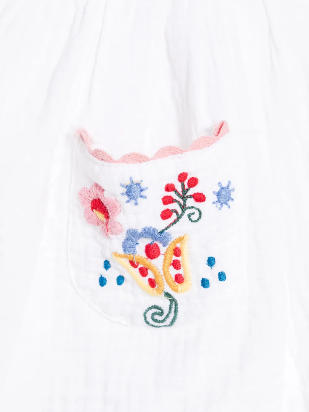 Louise Misha Huguette jurk Wit
