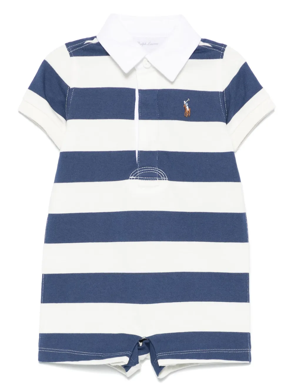 POLO RALPH LAUREN KIDS Gestreept babypakje Blauw