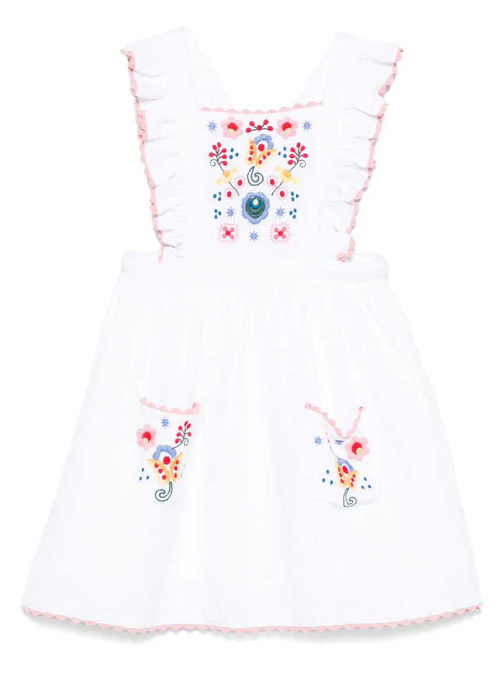 Louise Misha Huguette jurk Wit