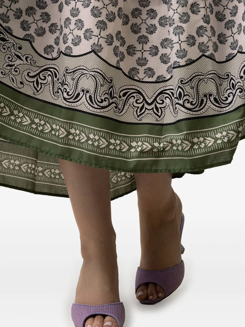 Manolo Blahnik 70mm Jadara Sandals In Multi