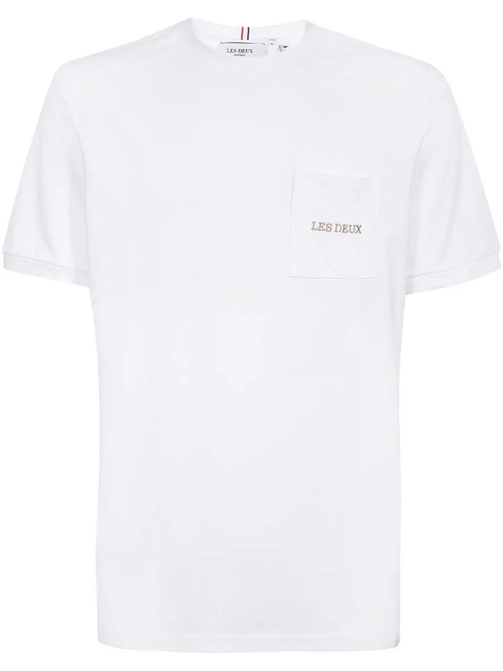 Les Deux playera con logo bordado | blanco | Image 1