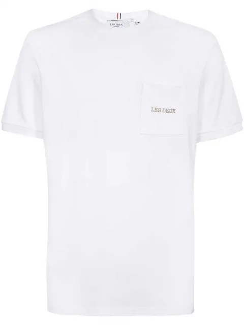 Les Deux playera con logo bordado