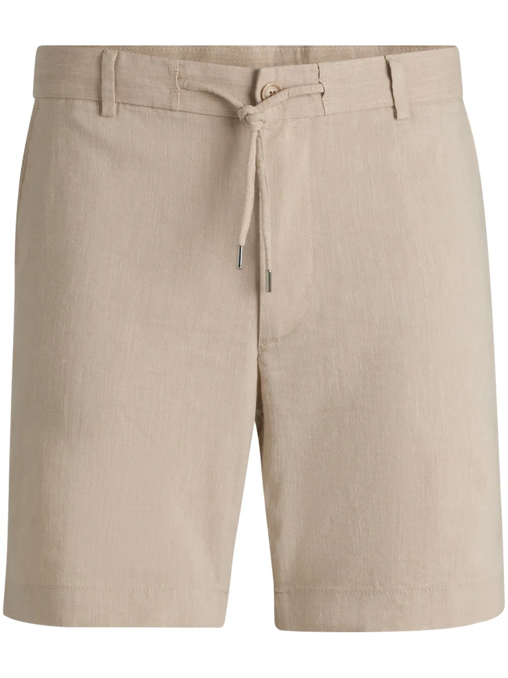 BOSS drawstring chino shorts | Neutrals | Image 1
