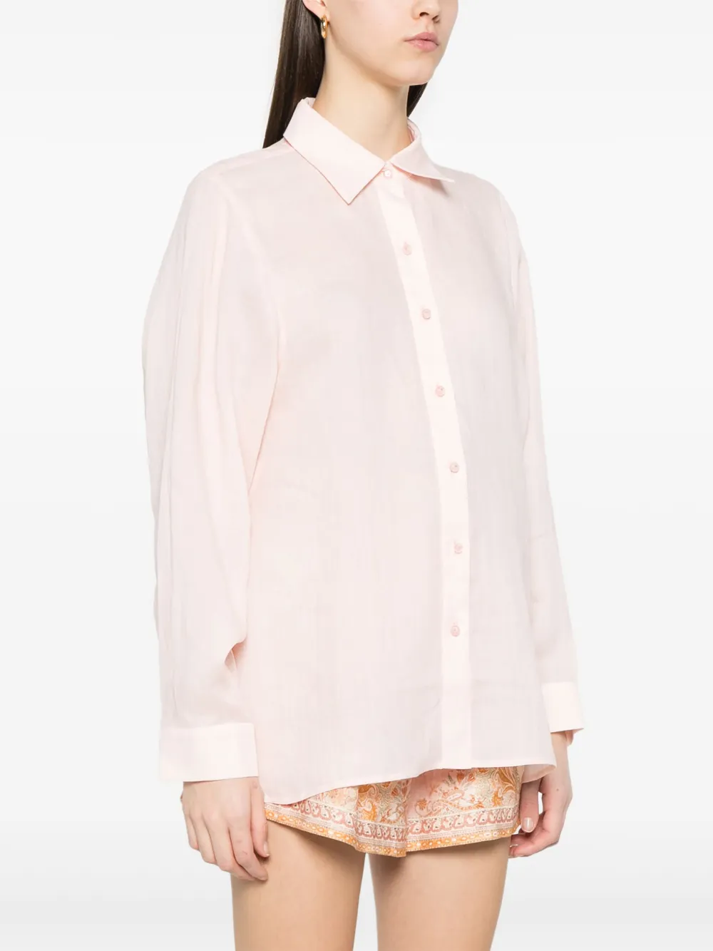 ZIMMERMANN Crush blouse Roze